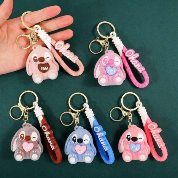 Wholesale Creative Cute Silicone Cartoon Keychains OLY Exclusive