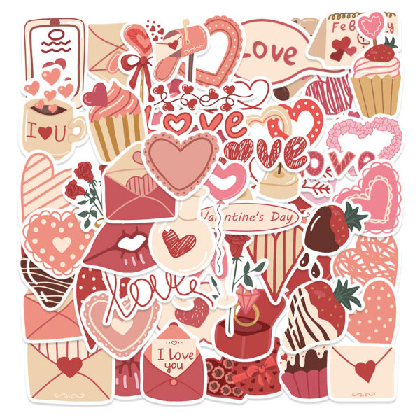 O1CN0158IXU0281t27VWP8t_2206548847873-0-cib Wholesale Cartoon Valentine's Day Love Stickers