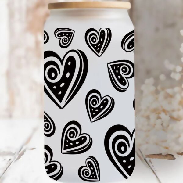 Wholesale UV Transfer Paste Glass Crystal Label Crystal Paste Cross-border Special Paste for 16oz Glass Cup 23cmX11cm