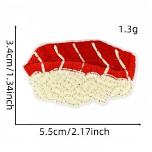Salmon cloth patch 7#