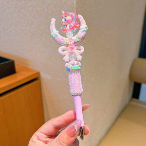 Single / B77-038 pink-moon rainbow horse