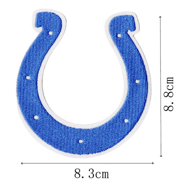 Wholesale Rock punk style embroidered crow skull flame patch