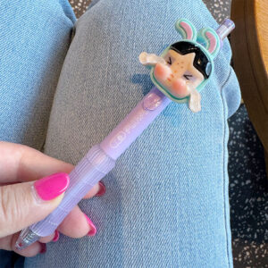 0.5mm / Type b crying baby pendant gel pen