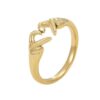 Wholesale Valentine's Day Hands to Heart Ring