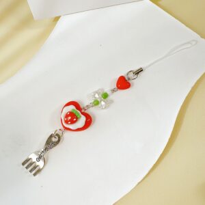 25a53【red strawberry cake】