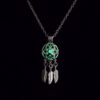 Wholesale Can open the dream catcher night light necklace