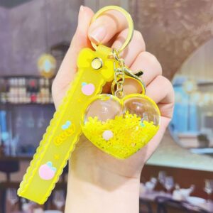 Glowing heart-yellow