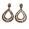 O1CN015REDLW1eOOEc7YiEe_3368413861-0-cib Wholesale Double layered leopard print water droplet earrings
