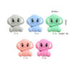Wholesale colorful cartoon elephant animals 3D focal beads