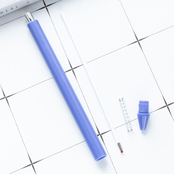 Wholesale Macaron colored press office writing pen