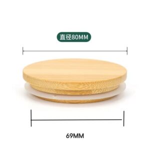 80mm bamboo wood cover