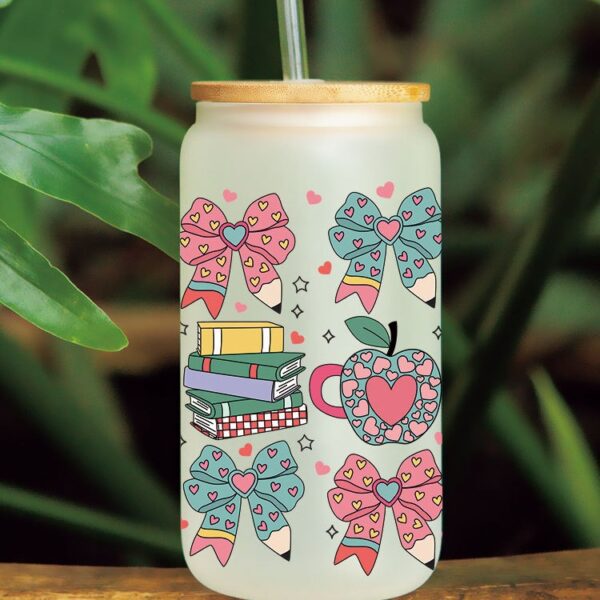 Wholesale UV Transfer Paste Glass Crystal Label Crystal Paste Cross-border Special Paste for 16oz Glass Cup 23cmX11cm