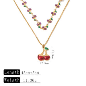 Cherry a-necklace