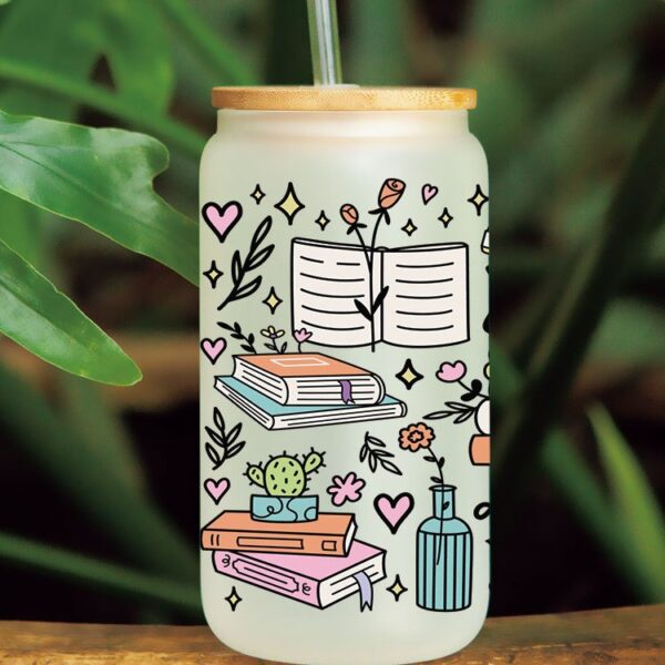 Wholesale Uv Transfer Sticker Glass C Crystal Label Crystal Sticker Exclusive for 16oz Glass C Special Sticker 23Cmx11Cm