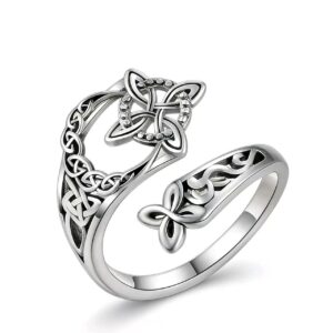 Antique silver (high-quality copper item) / Adjustable opening