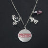 Wholesale Film Season Necklace Bulb Letter Pendant Necklace