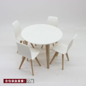 [carton packaging] one table and four chairs