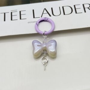 Light purple-fat head bow combination / High quality hanging spray + uv plating