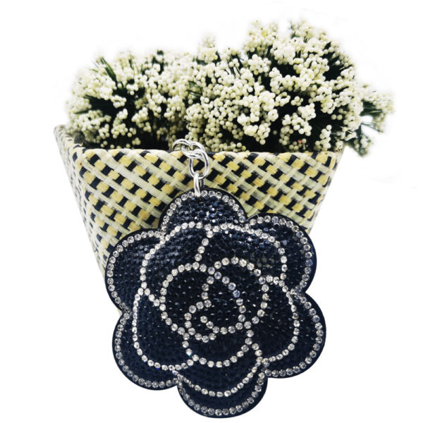 Wholesale Figure Plum Blossom Diamond Keychain