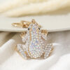 Wholesale frog pendant cute keychain creative gifts