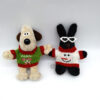 O1CN015rr2Yk1pPj8wdFGPh_2218370775353-0-cib Wholesale Toy 14cm Embroidered Knitted Door Dog Elf Doll Aessories
