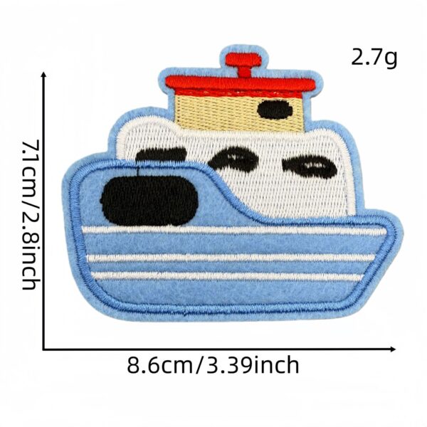 Wholesale Cartoon Car Plane Truck Embroidery DIY Patches