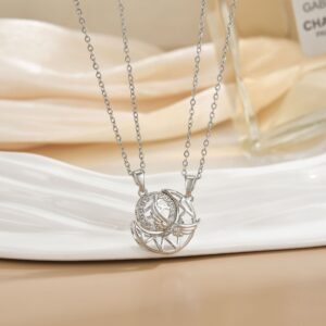 Magnetic couple necklace xl0480g
