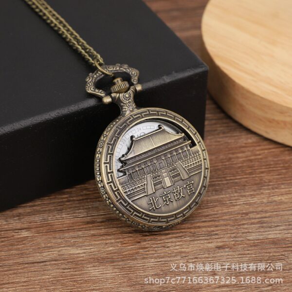 Wholesale Vintage Great Wall Tourist Souvenir Pocket Watch