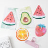 Wholesale Colorful cartoon fruit sticky notes