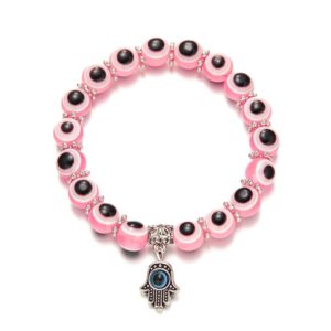 Pink Eyes Alloy Palm