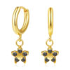 O1CN016BauAG1FRip8mzRqT_2218660980484-0-cib Wholesale Flower Zircon Stainless Steel 18k Gold Plated Earrings