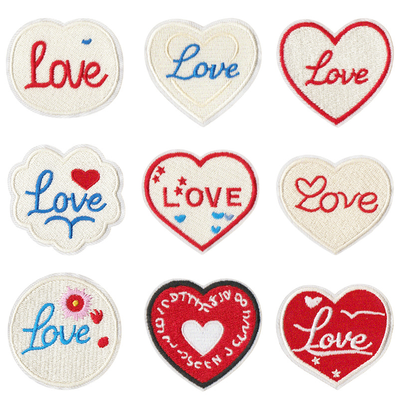 Wholesale Able Love Embroidery DIY Patches