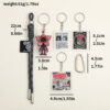 Wholesale mini style Stranger Things bag pendant keychains OLY Exclusive