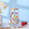 Wholesale Uv Transfer Sticker Glass C Crystal Label Crystal Sticker Exclusive for 16oz Glass C Special Sticker 23Cmx11Cm