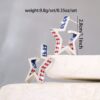 Wholesale Independence Day Striped Flag Star Earrings