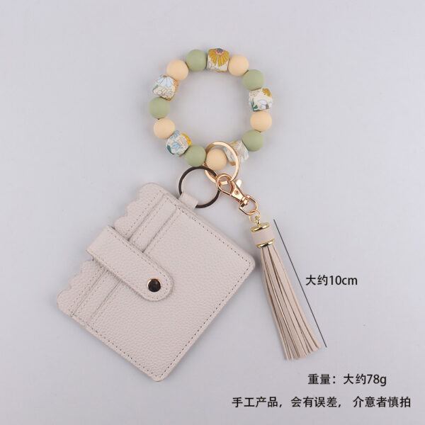 O1CN016GgVKv1NrNvaxgNQs_2214899881623-0-cib Wholesale Silicone Bracelet Solid Color Card Holder and keychain.