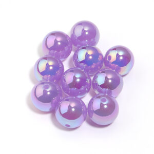 White moonlight purple / Size: 16mm aperture 2.4mm
