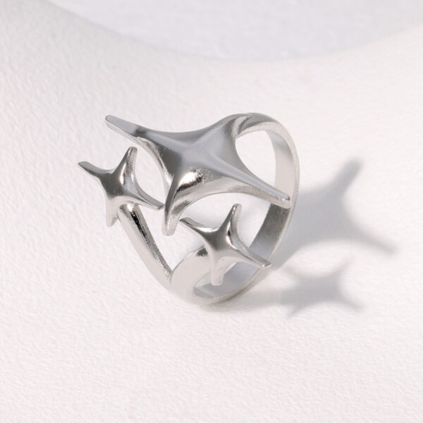 O1CN016HlQry1orNQuCoyiH_2213957665278-0-cib Wholesale Star Stainless Steel Ring