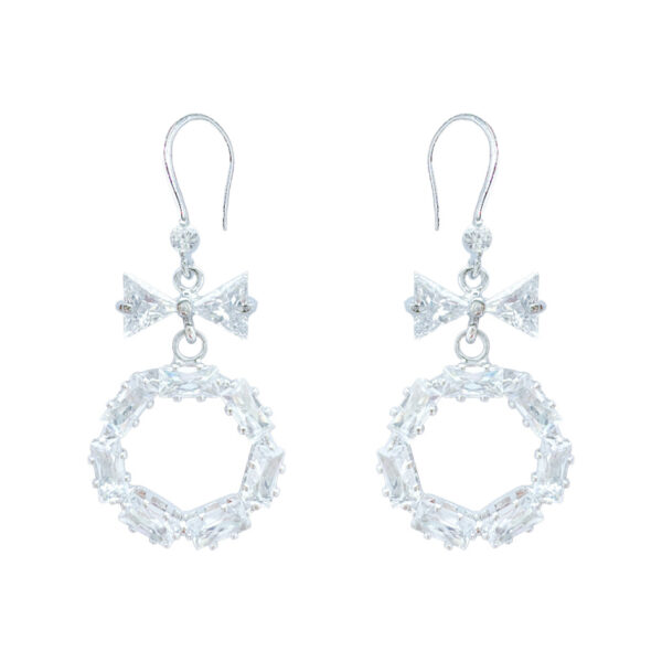 O1CN016HnbTy1h56SwtHyeQ_2208251784225-0-cib Wholesale Super Flash Zircon Ring Design Ear Hook Luxury Earrings