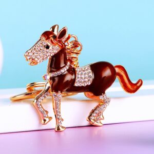 Lucky fortune horse - deep brown / Single OPP bag packaging