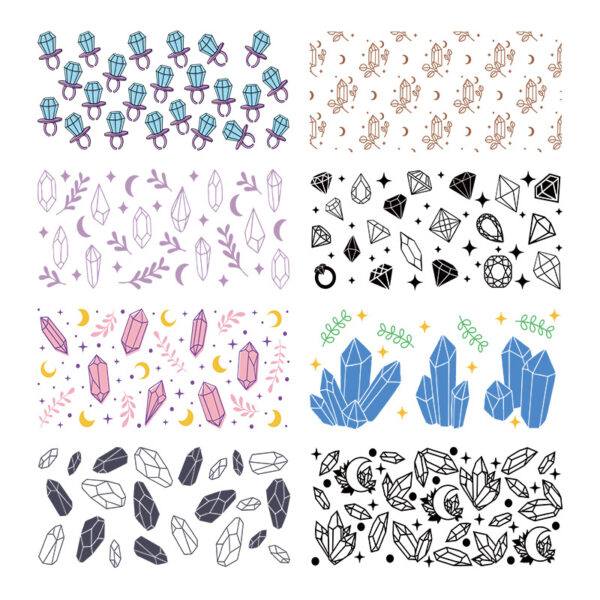 Wholesale Uv Transfer Sticker Glass Cup Crystal Label Crystal Sticker Cross-Border Exclusive for 16oz Glass Cup Special Sticker 23Cmx11Cm