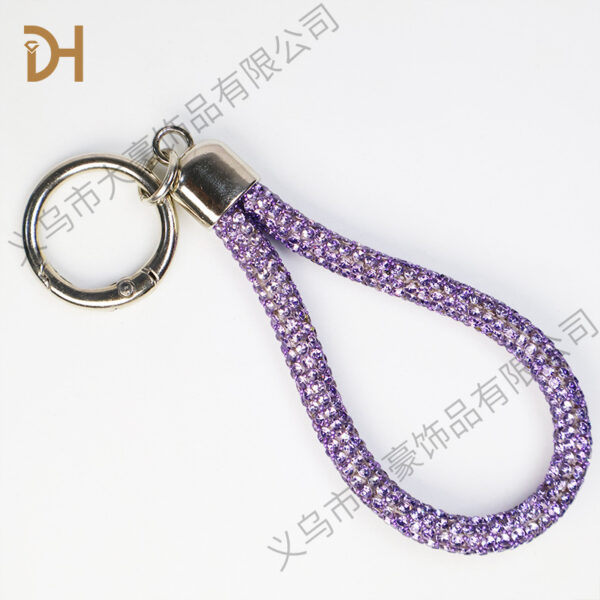O1CN016NeXU51g2WaM2Tiwo_2218474604084-0-cib Wholesale Colorful Rainbow Diamond Pendant Keychain