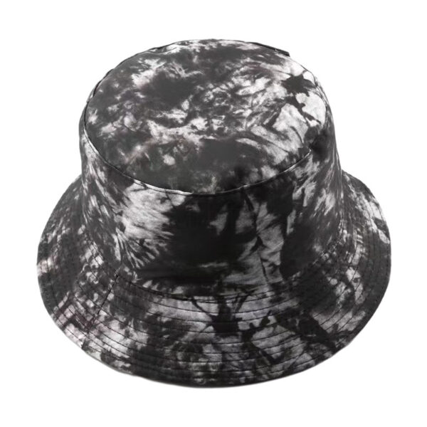 Wholesale Outdoor hiking sun protection double-sided tie dye hat fisherman hat