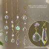 Wholesale garden decoration dream amethyst sun moon stars Wind Chimes
