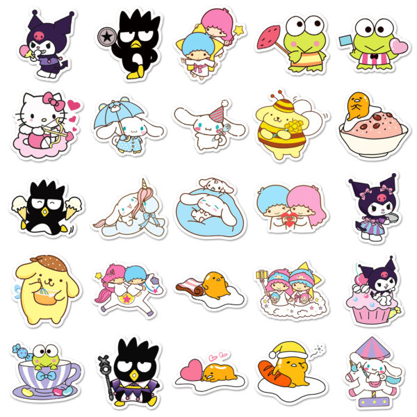 Wholesale 50 Cute Sanrio Doodle Stickers OLY Exclusive