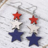 O1CN016R4rA41ZzQ5QokNYw_2214986983265-0-cib Wholesale Independence Day red White Blue Flag Color Love star earrings