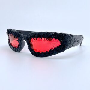 Wholesale Punk Cat Eye Sports Drip Gel Eye Protection Sunglasses