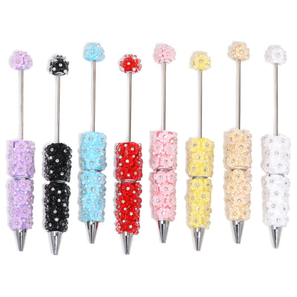 Wholesale Colorful Beaded Versatile Clay Bead Pen DIY Beadable