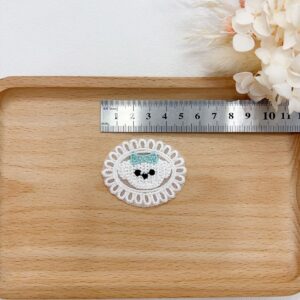 Cinnamon dog cloth sticker 2