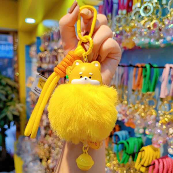Wholesale Cute Fruit Animal Bell Keychain